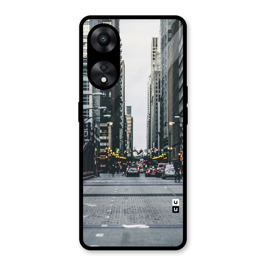Only Streets Glass Back Case for Oppo A78