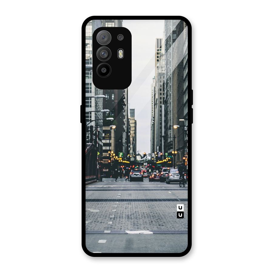 Only Streets Glass Back Case for Oppo F19 Pro Plus 5G