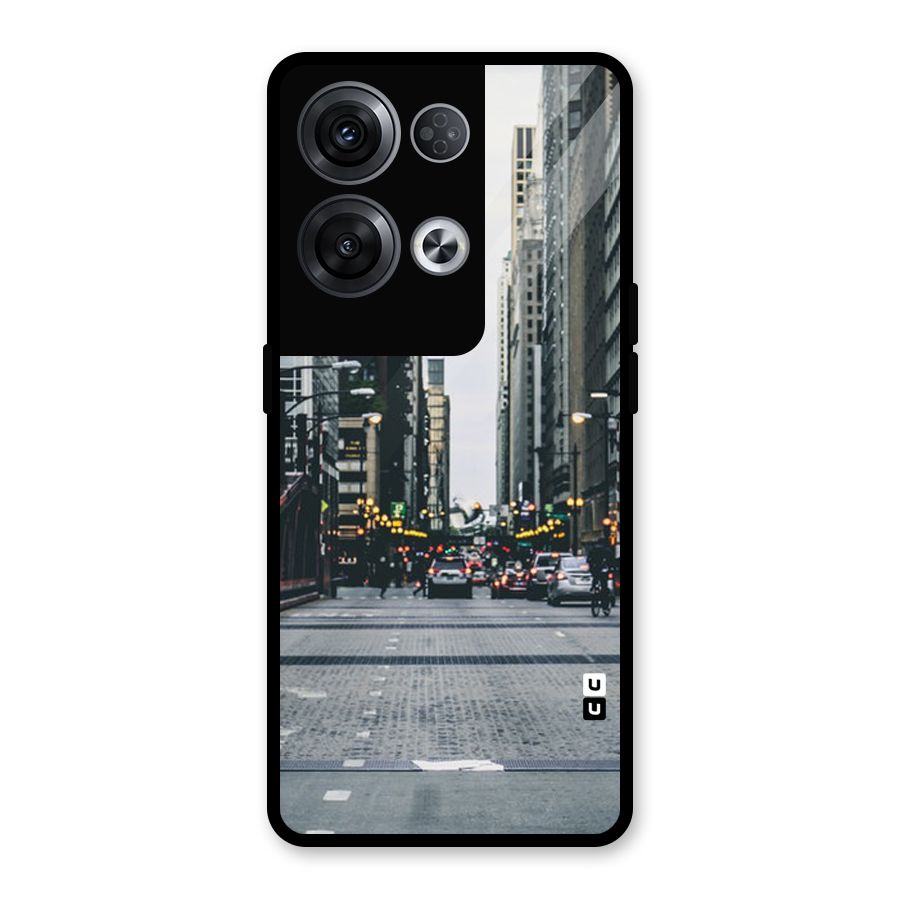 Only Streets Glass Back Case for Oppo Reno8 Pro 5G