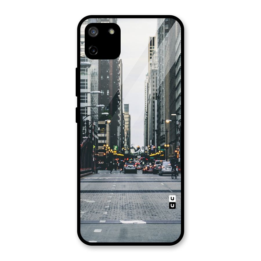 Only Streets Glass Back Case for Realme C11