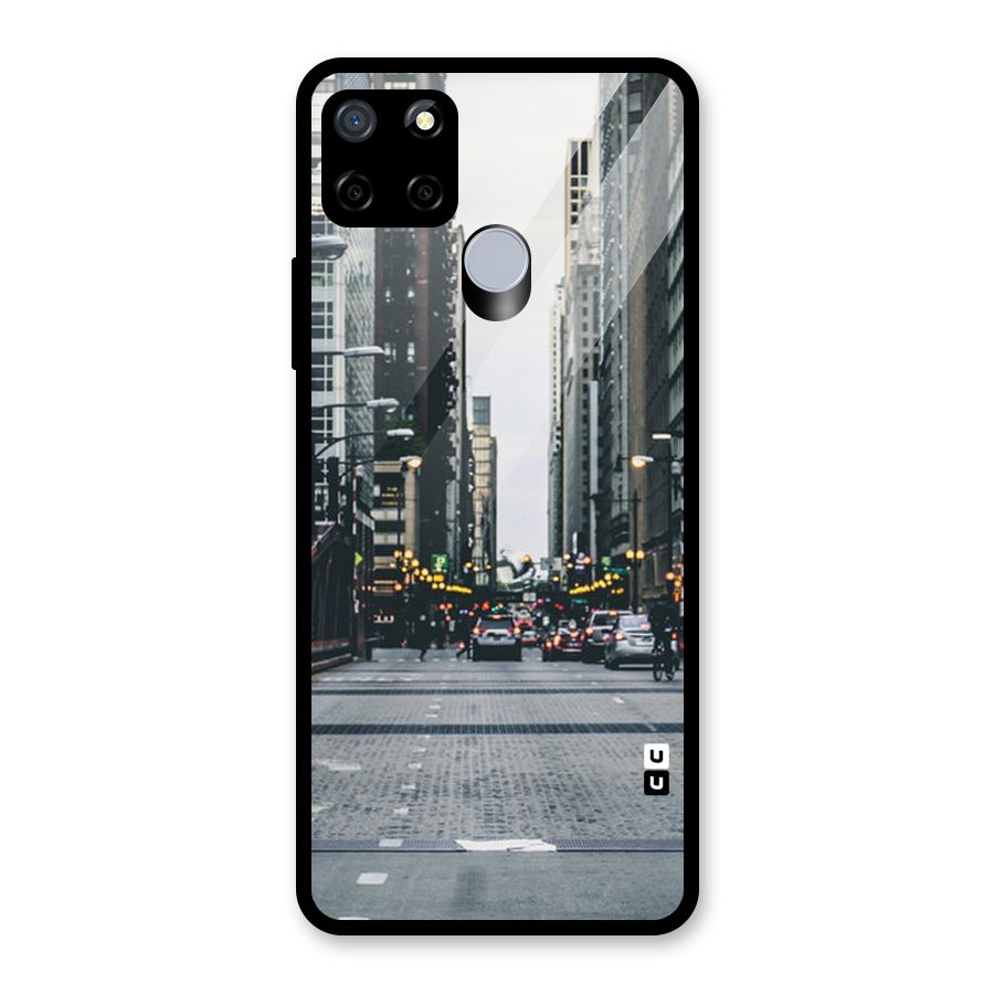 Only Streets Glass Back Case for Realme Narzo 20