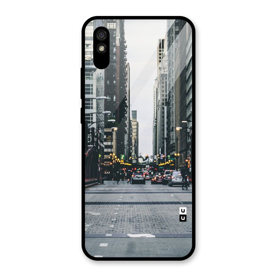 Only Streets Glass Back Case for Redmi 9A