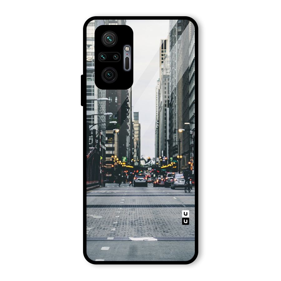 Only Streets Glass Back Case for Redmi Note 10 Pro Max