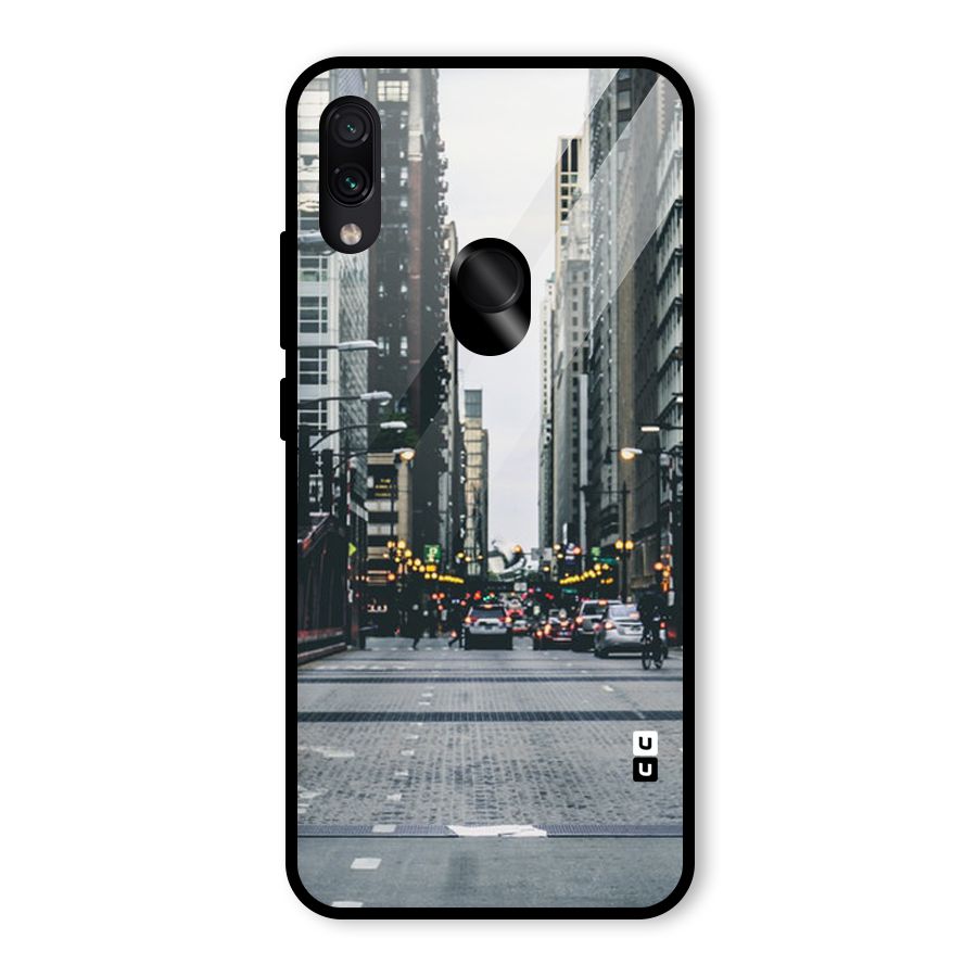 Only Streets Glass Back Case for Redmi Note 7 Pro