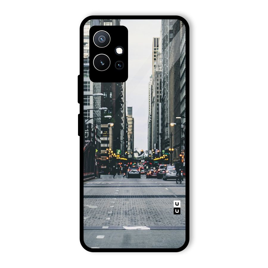 Only Streets Glass Back Case for Vivo T1 5G
