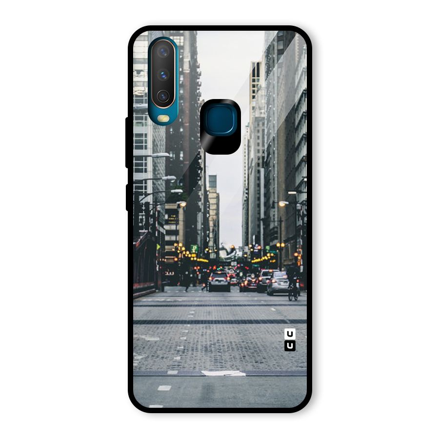 Only Streets Glass Back Case for Vivo U10