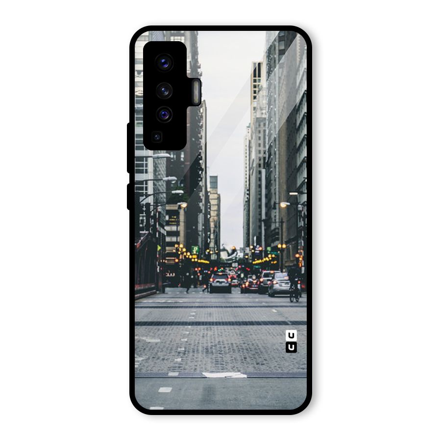 Only Streets Glass Back Case for Vivo X50