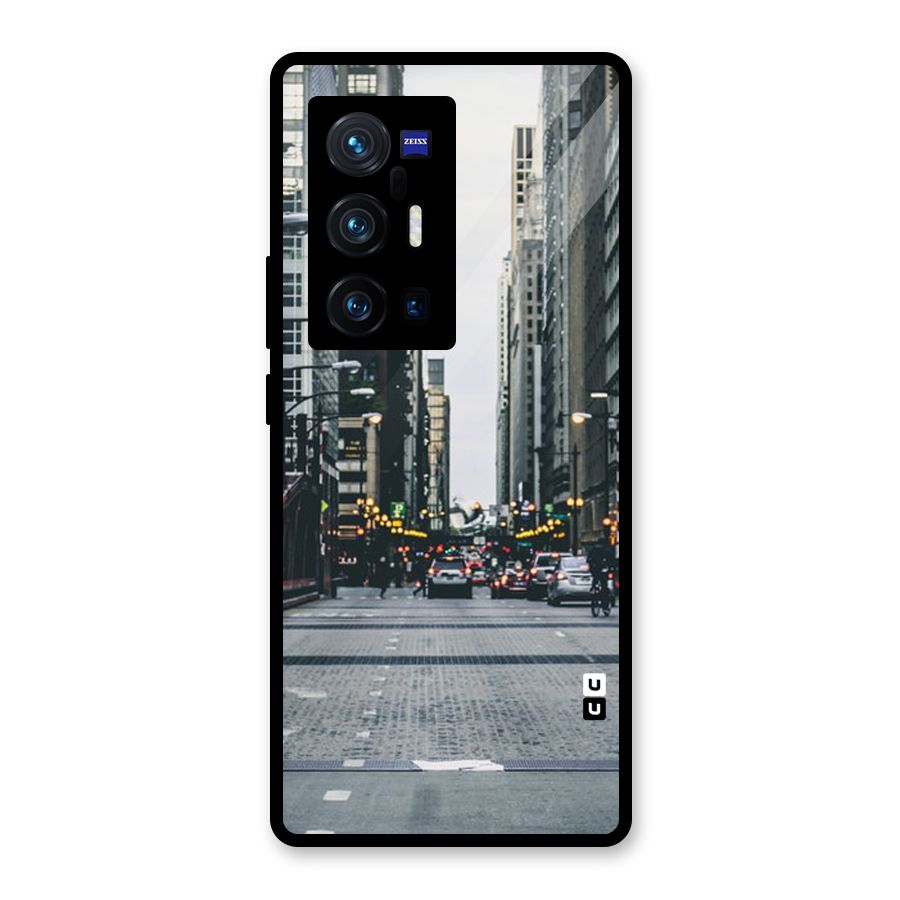 Only Streets Glass Back Case for Vivo X70 Pro Plus