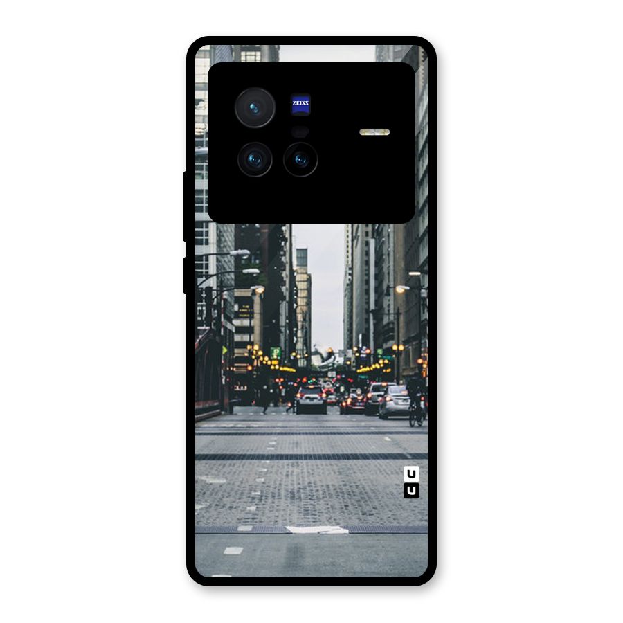 Only Streets Glass Back Case for Vivo X80