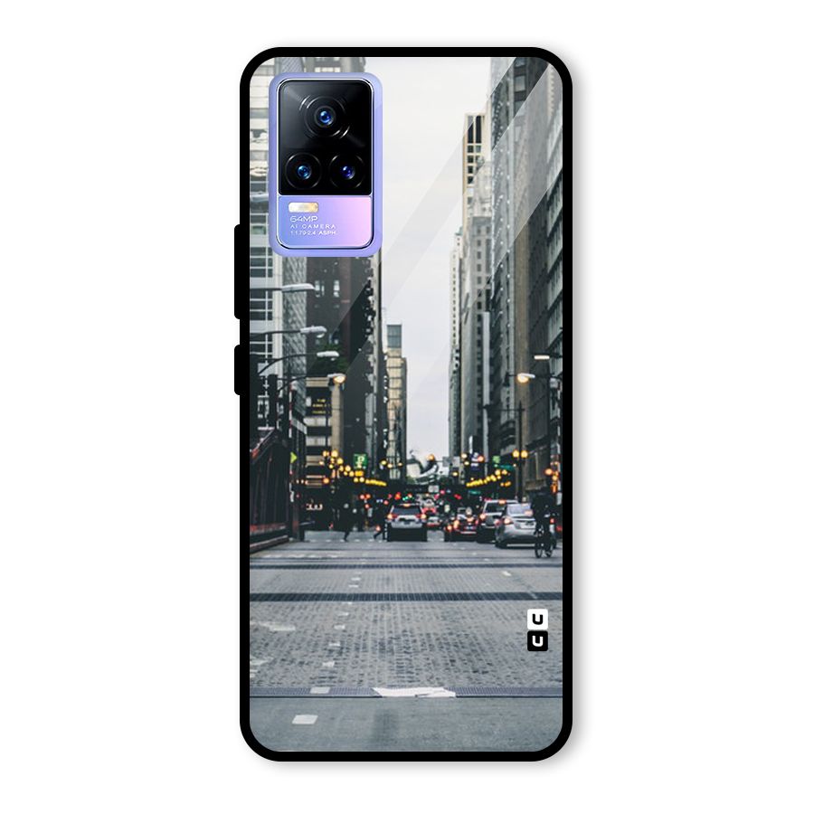 Only Streets Glass Back Case for Vivo Y73