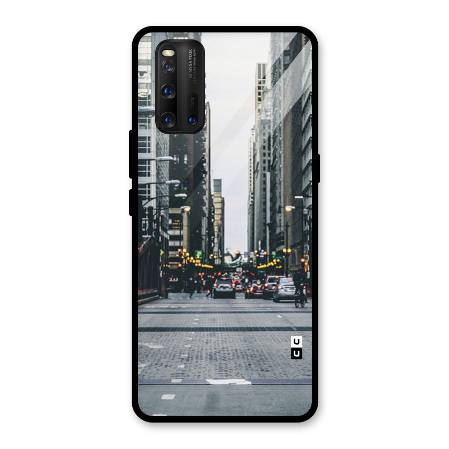 Only Streets Glass Back Case for Vivo iQOO 3