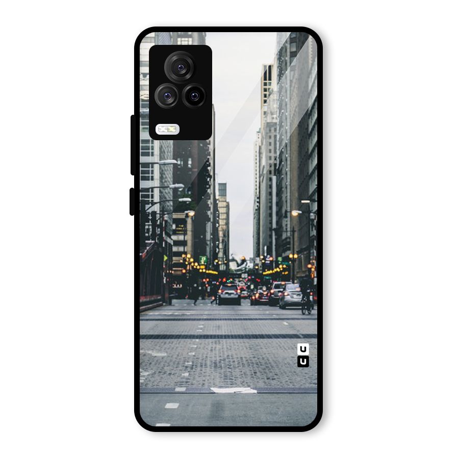 Only Streets Glass Back Case for Vivo iQOO 7 Legend 5G