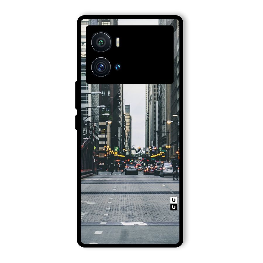 Only Streets Glass Back Case for Vivo iQOO 9 Pro