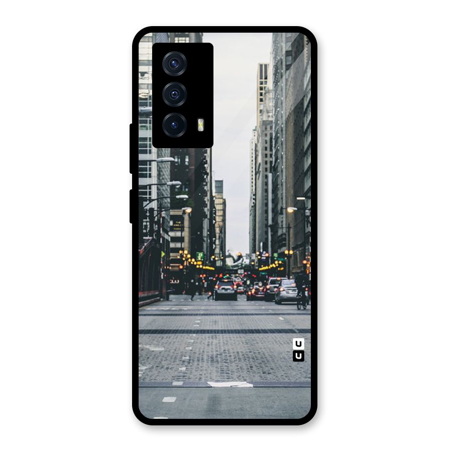 Only Streets Glass Back Case for Vivo iQOO Z5