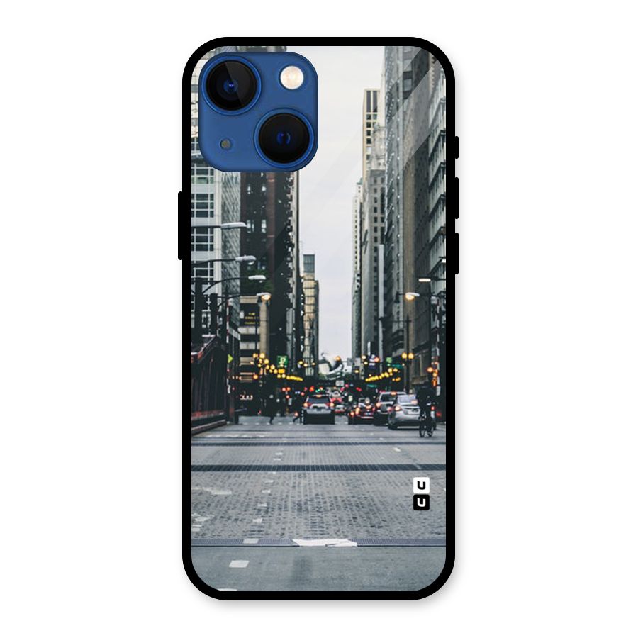 Only Streets Glass Back Case for iPhone 13 Mini