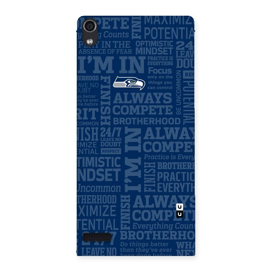 Optimistic Blue Back Case for Ascend P6