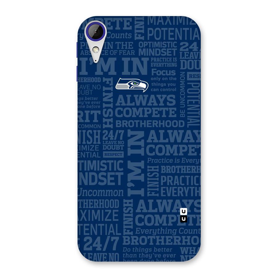 Optimistic Blue Back Case for Desire 830