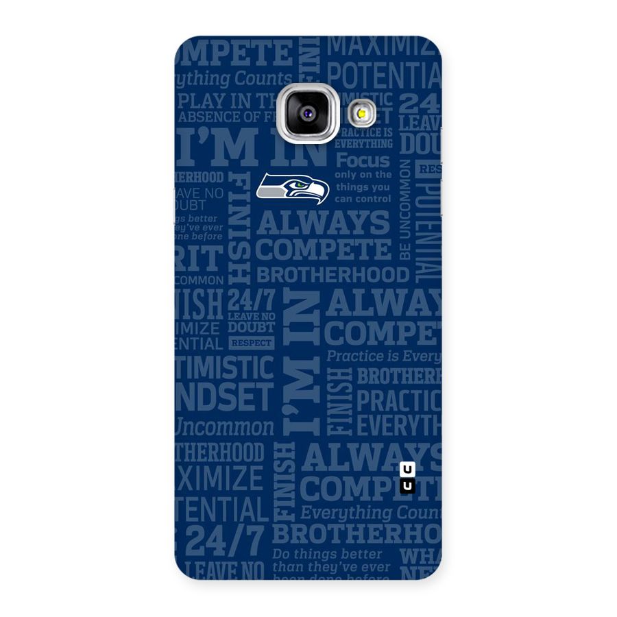Optimistic Blue Back Case for Galaxy A5 2016