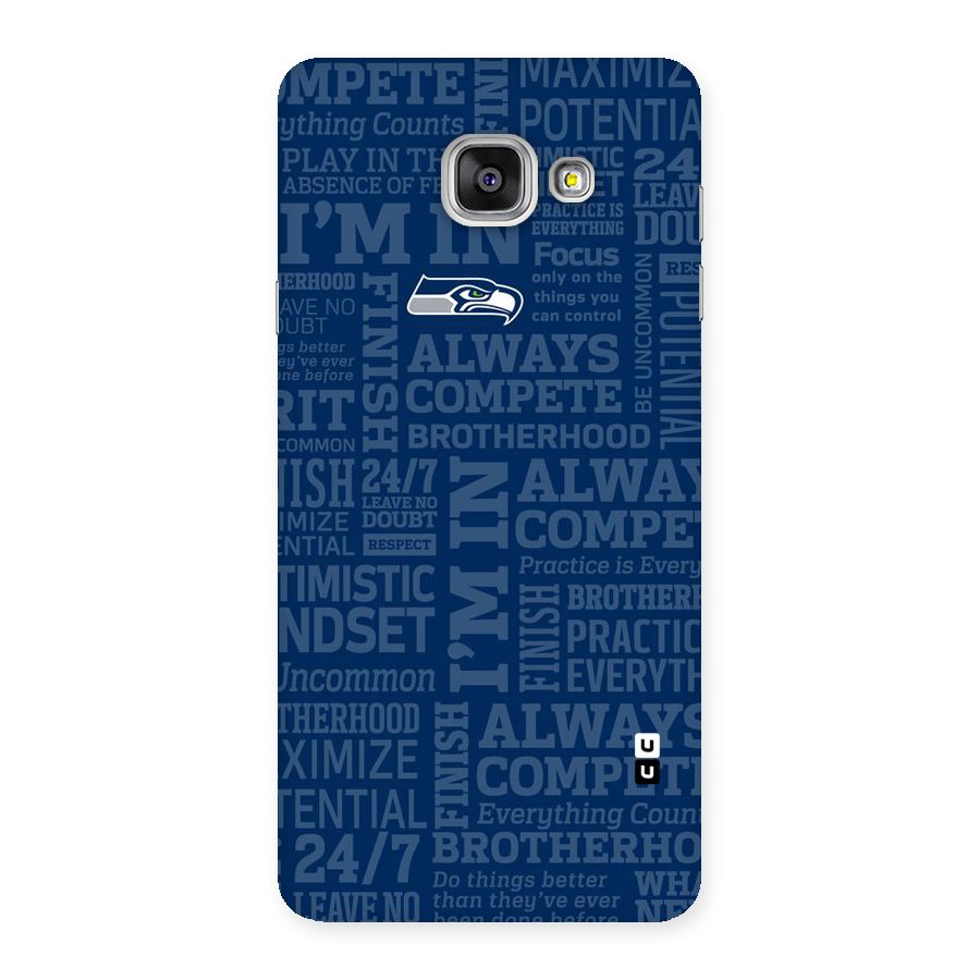 Optimistic Blue Back Case for Galaxy A7 2016