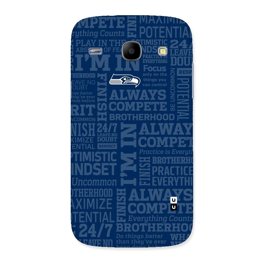 Optimistic Blue Back Case for Galaxy Core