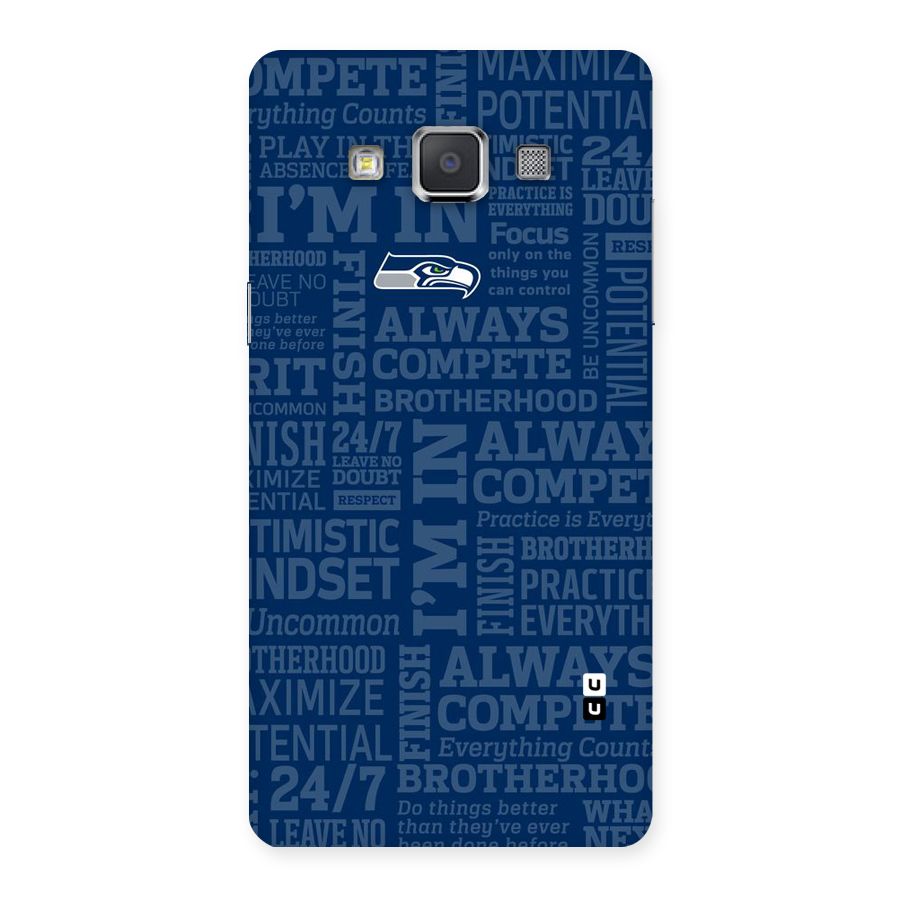 Optimistic Blue Back Case for Galaxy Grand Max