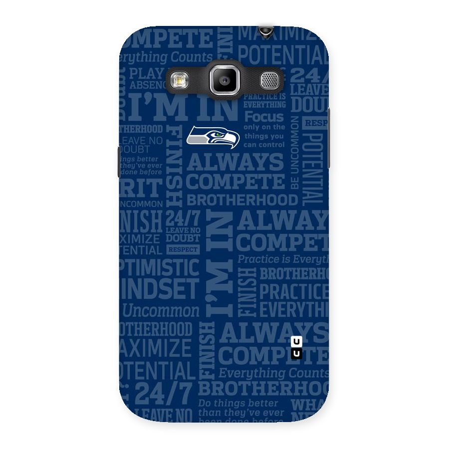 Optimistic Blue Back Case for Galaxy Grand Quattro