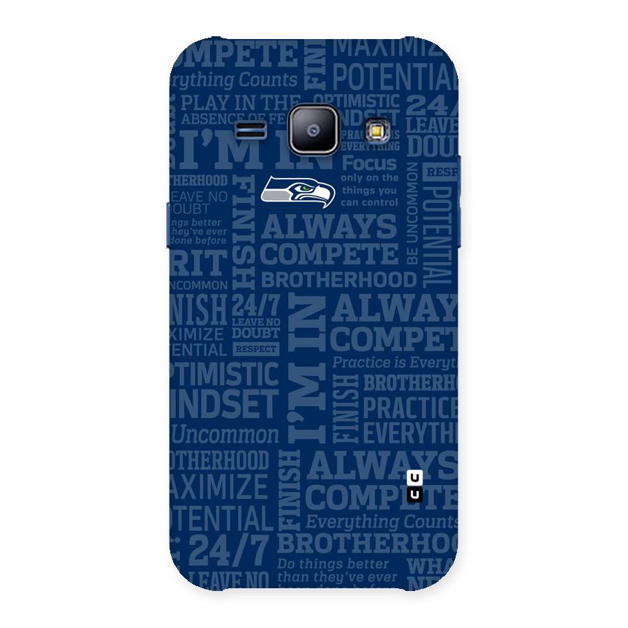 Optimistic Blue Back Case for Galaxy J1