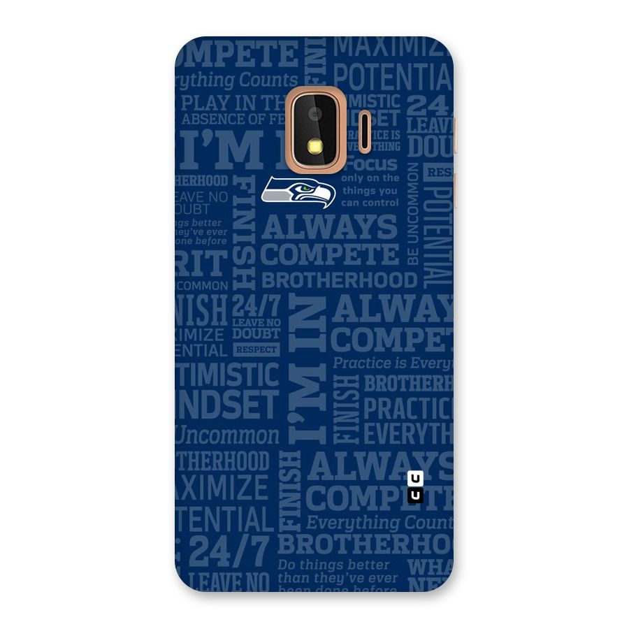 Optimistic Blue Back Case for Galaxy J2 Core