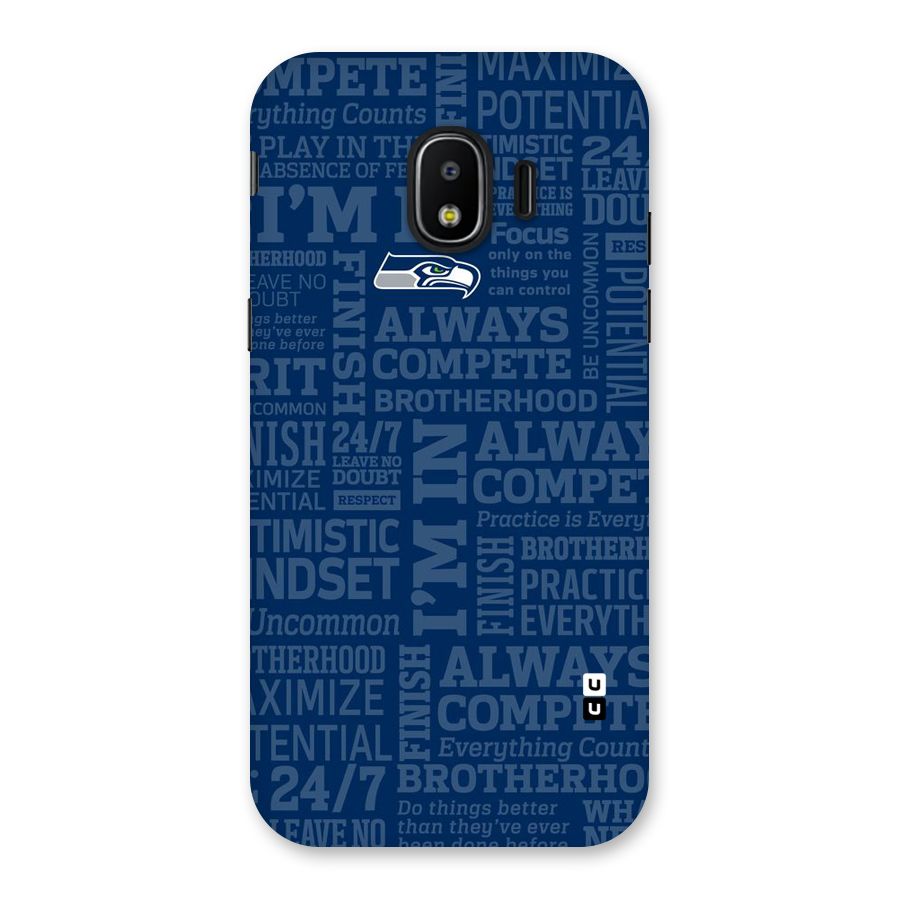 Optimistic Blue Back Case for Galaxy J2 Pro 2018