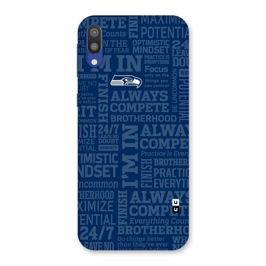 Optimistic Blue Back Case for Galaxy M10
