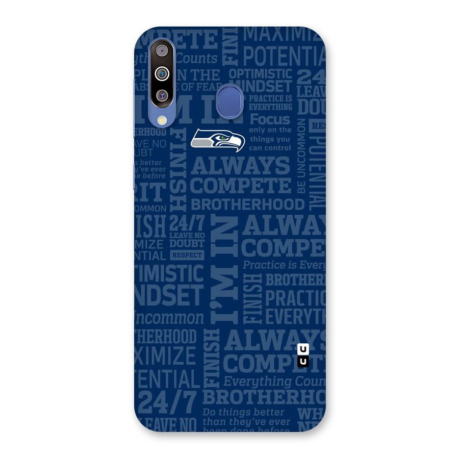 Optimistic Blue Back Case for Galaxy M30