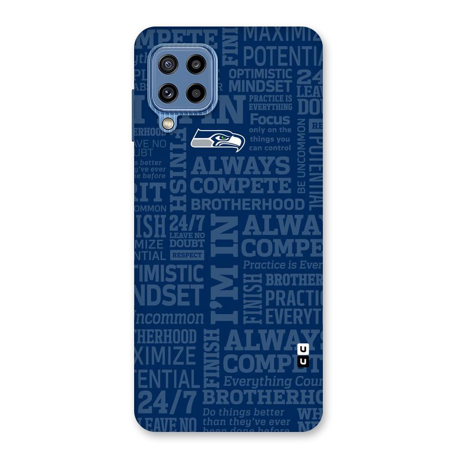 Optimistic Blue Back Case for Galaxy M32