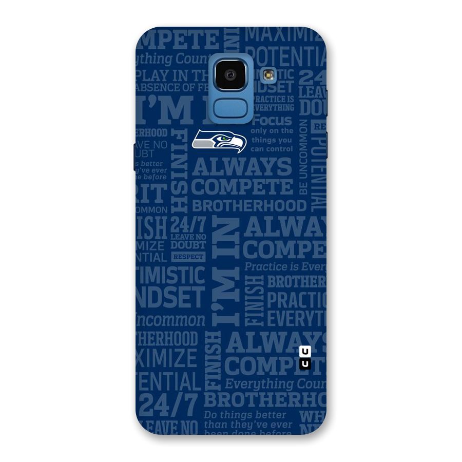 Optimistic Blue Back Case for Galaxy On6