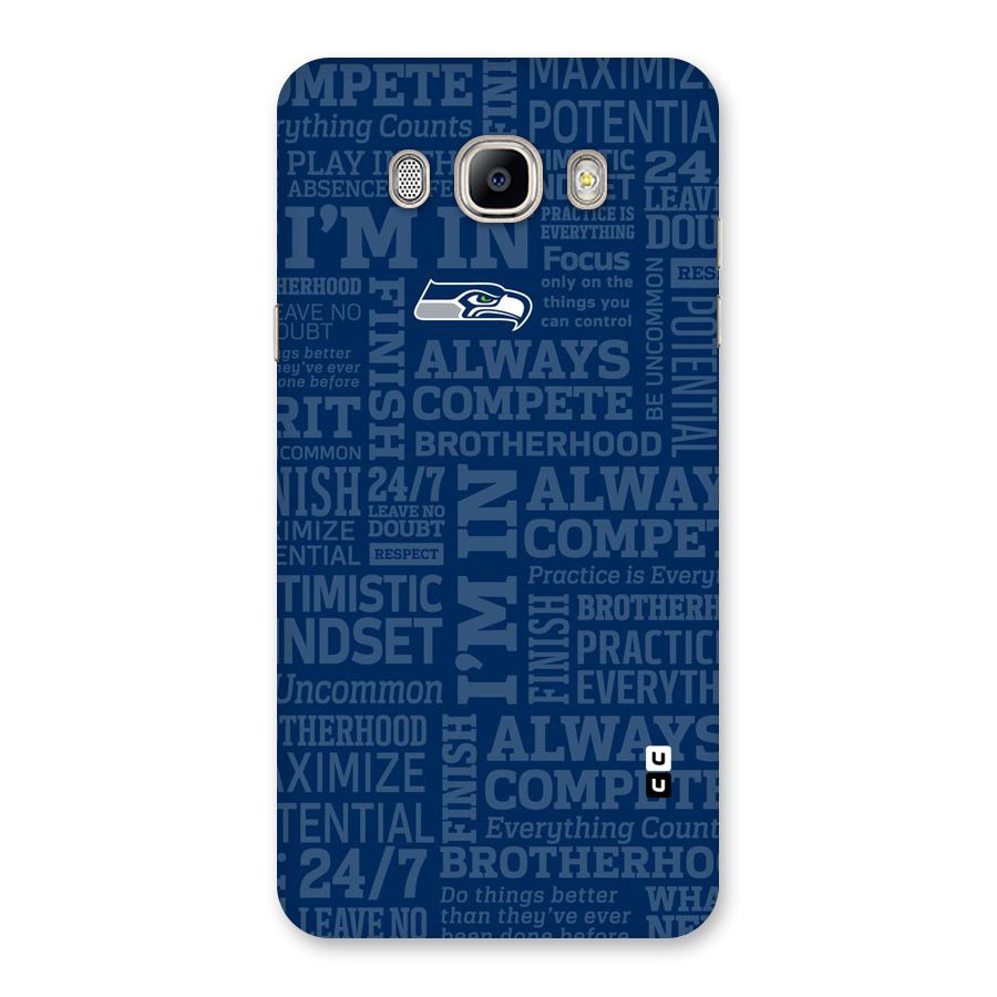 Optimistic Blue Back Case for Galaxy On8