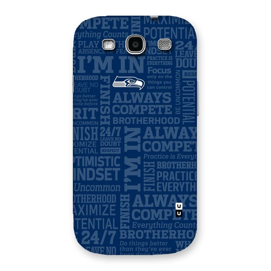 Optimistic Blue Back Case for Galaxy S3