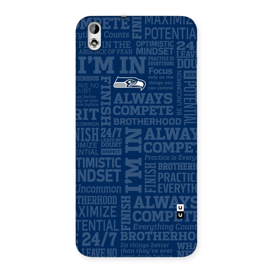 Optimistic Blue Back Case for HTC Desire 816g