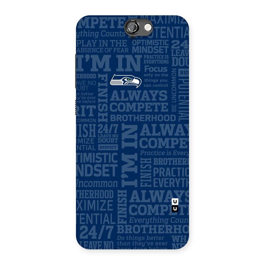 Optimistic Blue Back Case for HTC One A9