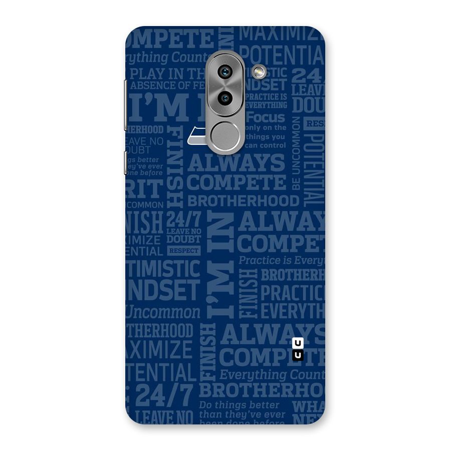 Optimistic Blue Back Case for Honor 6X
