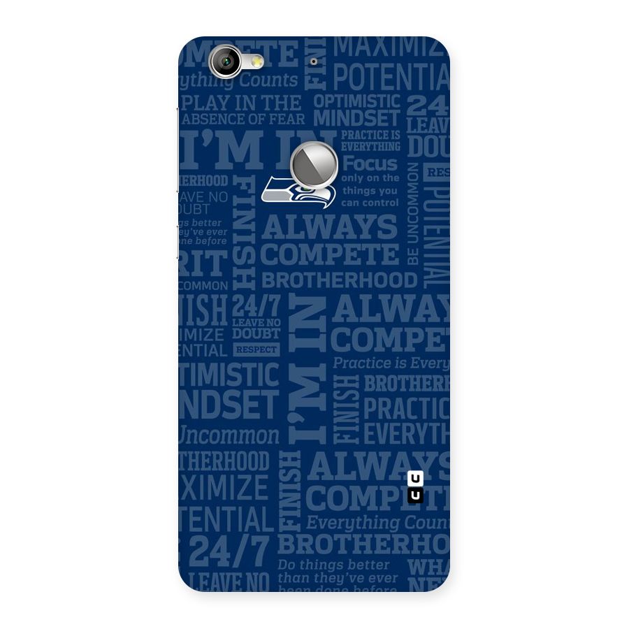 Optimistic Blue Back Case for LeTV Le 1s