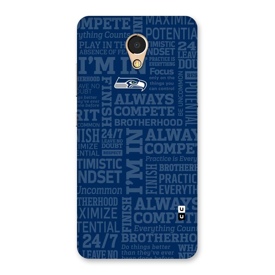 Optimistic Blue Back Case for Lenovo P2