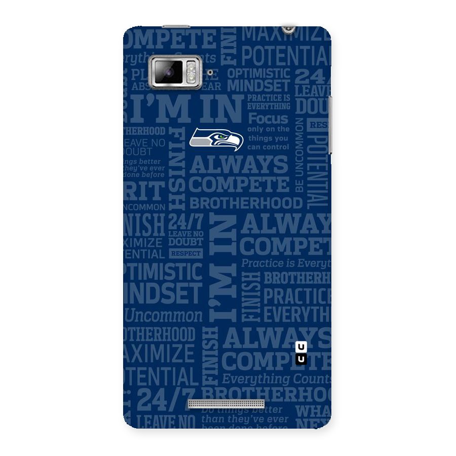 Optimistic Blue Back Case for Lenovo Vibe Z K910