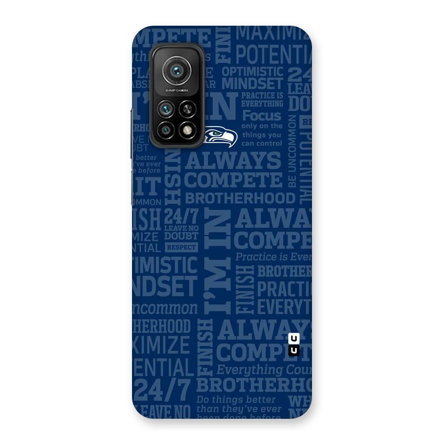 Optimistic Blue Back Case for Mi 10T 5G