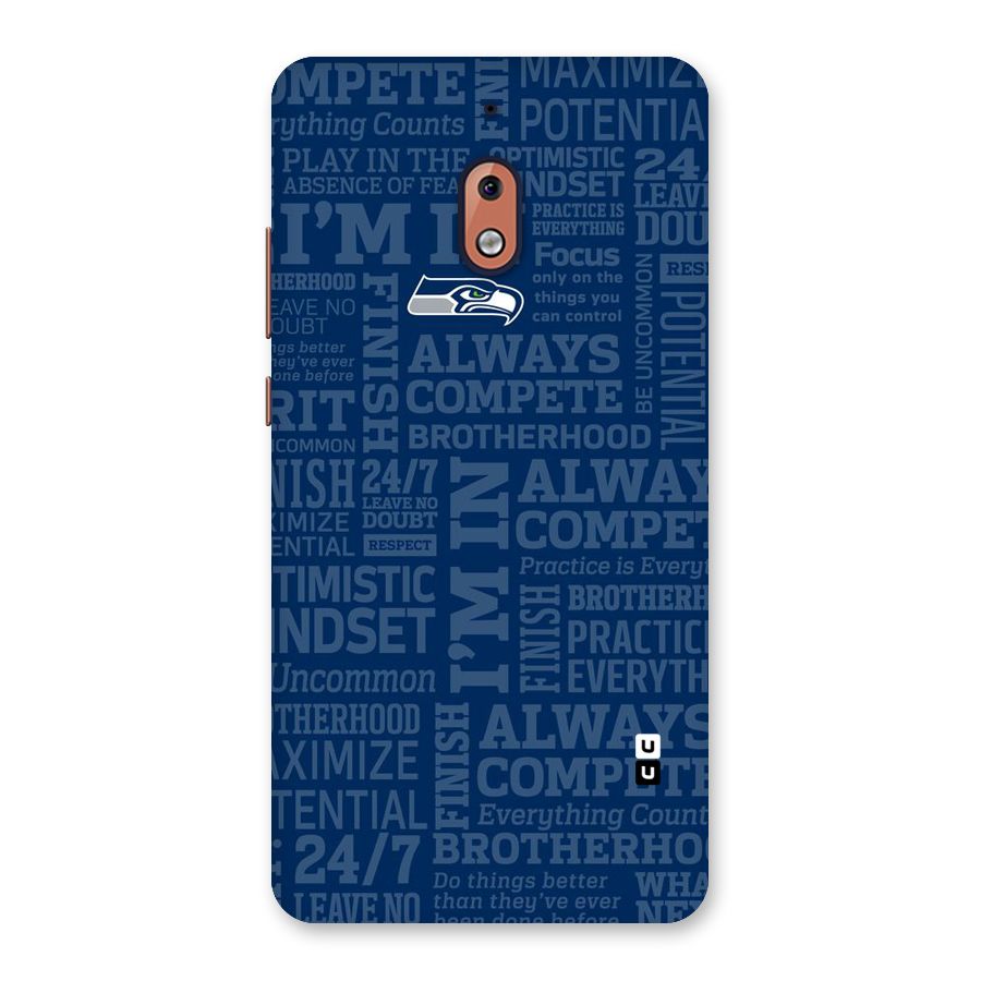 Optimistic Blue Back Case for Nokia 2.1
