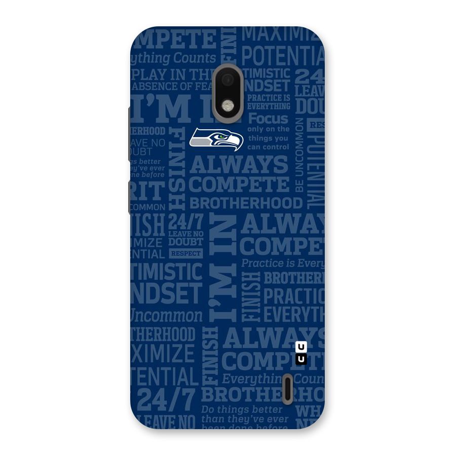 Optimistic Blue Back Case for Nokia 2.2