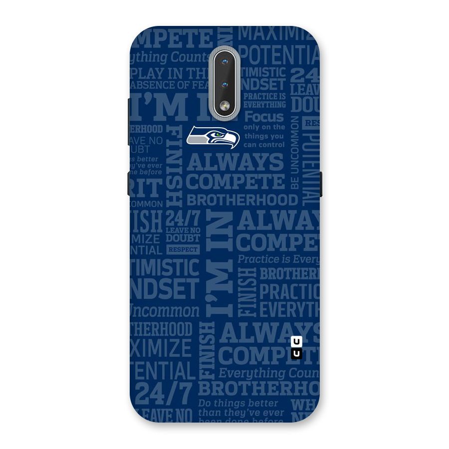 Optimistic Blue Back Case for Nokia 2.3