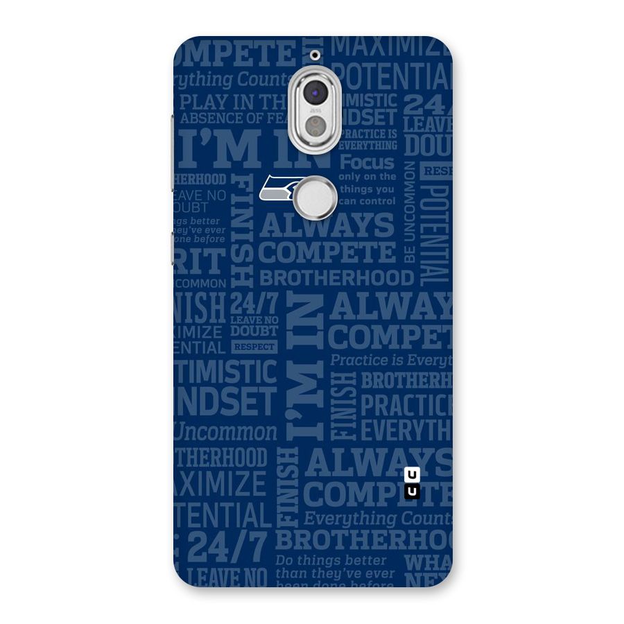 Optimistic Blue Back Case for Nokia 7