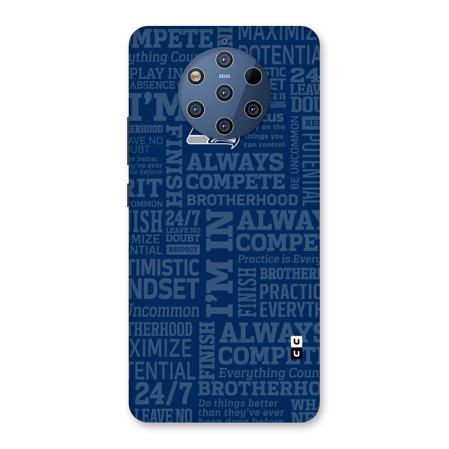 Optimistic Blue Back Case for Nokia 9 PureView