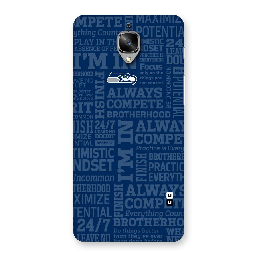 Optimistic Blue Back Case for OnePlus 3