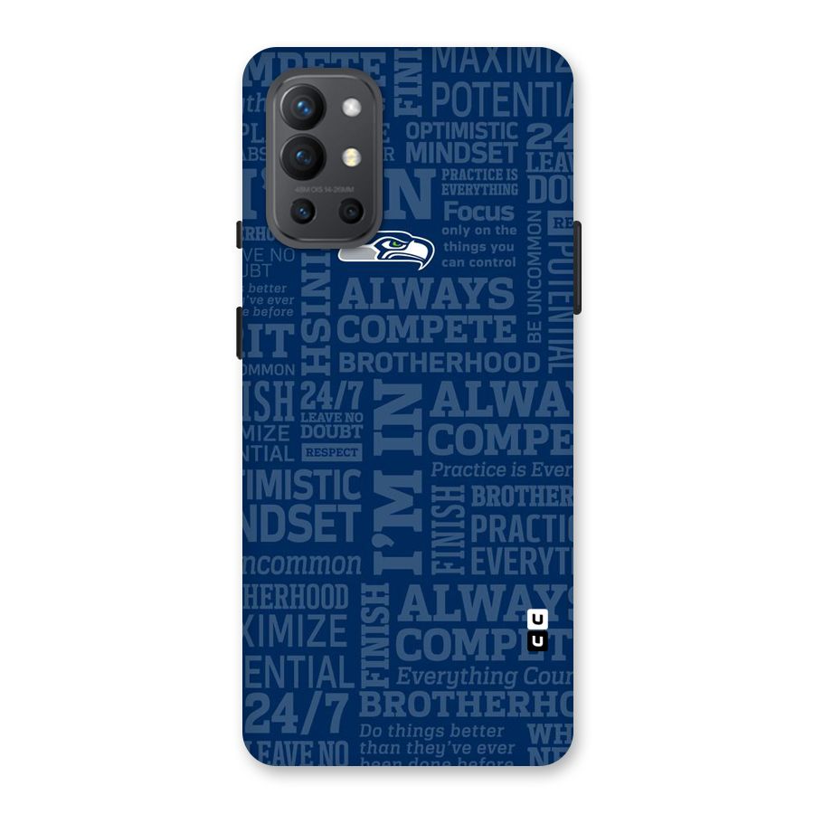 Optimistic Blue Back Case for OnePlus 9R