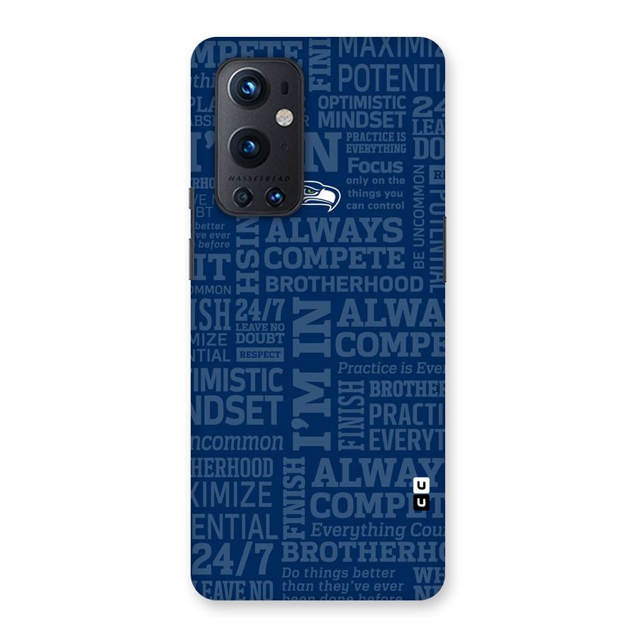Optimistic Blue Back Case for OnePlus 9 Pro
